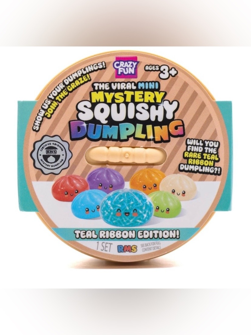 Crazy Fun, RMS The Viral MINI Mystery Squishy Dumpling